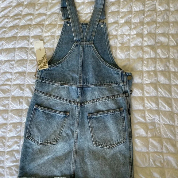 Billabong X Sincerely Jules denim overalls dress - Picture 8 of 10